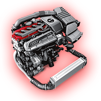 Audi RS3 TT-RS 2.5 TFSI Motor (offizielle Grafik)