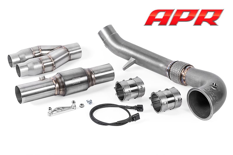 APR Cast Downpipe RS3 8P und TT-RS 8J