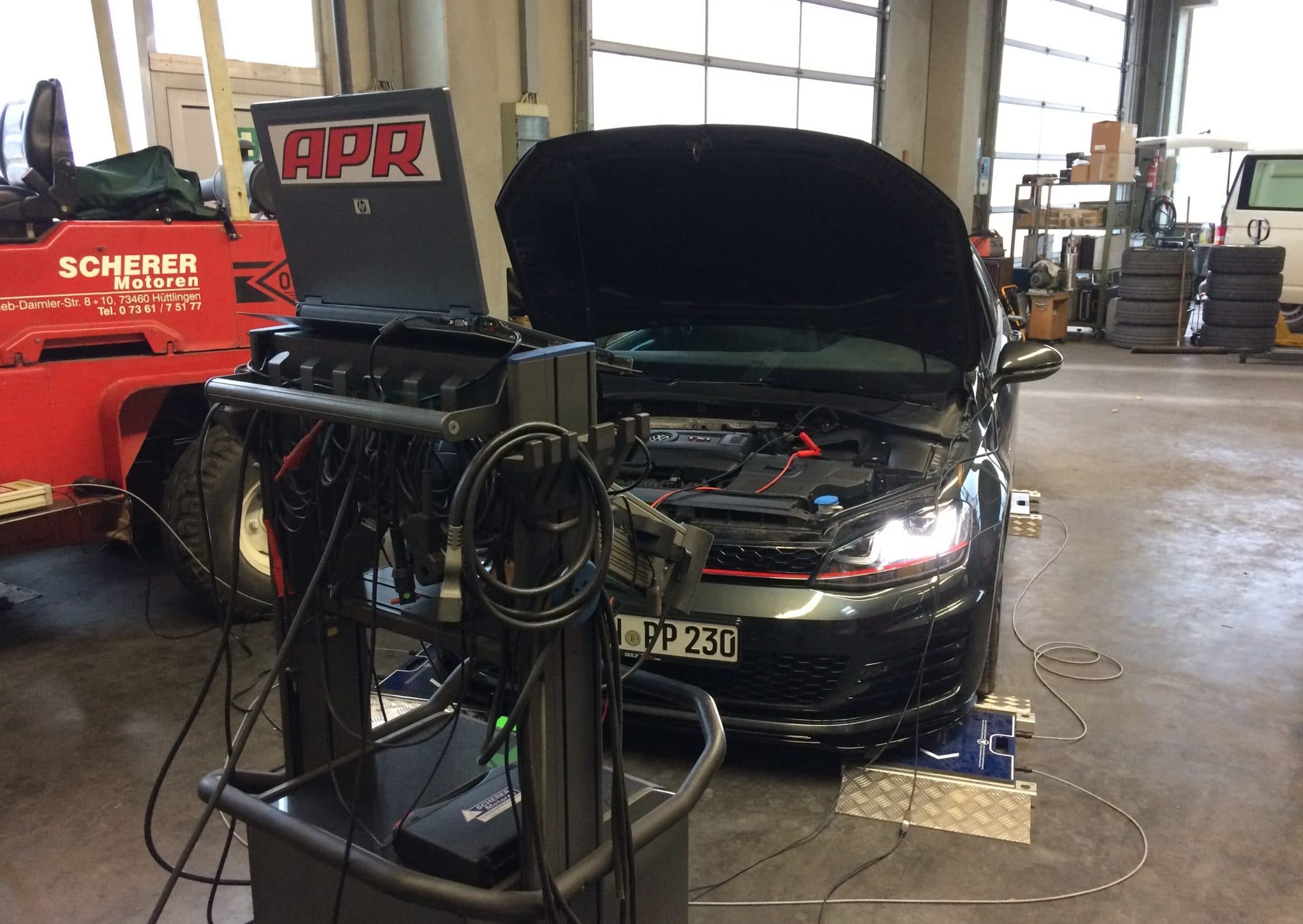VW Golf 7 GTI PP APR Software Installation