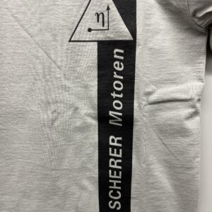 SCHERER Motoren Logo T-Shirt vertikal